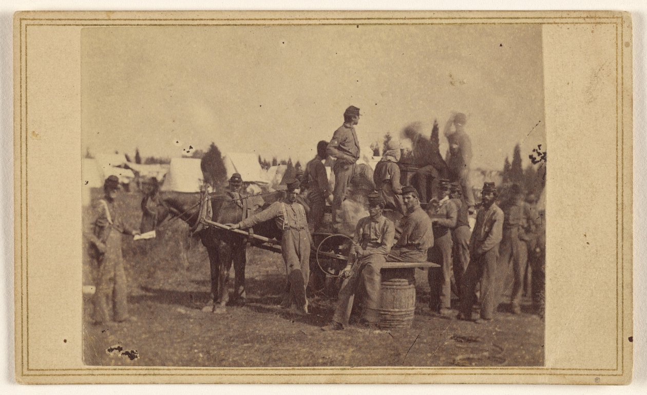 [Osadníci z Ft. Runyon] od Mathew B. Brady