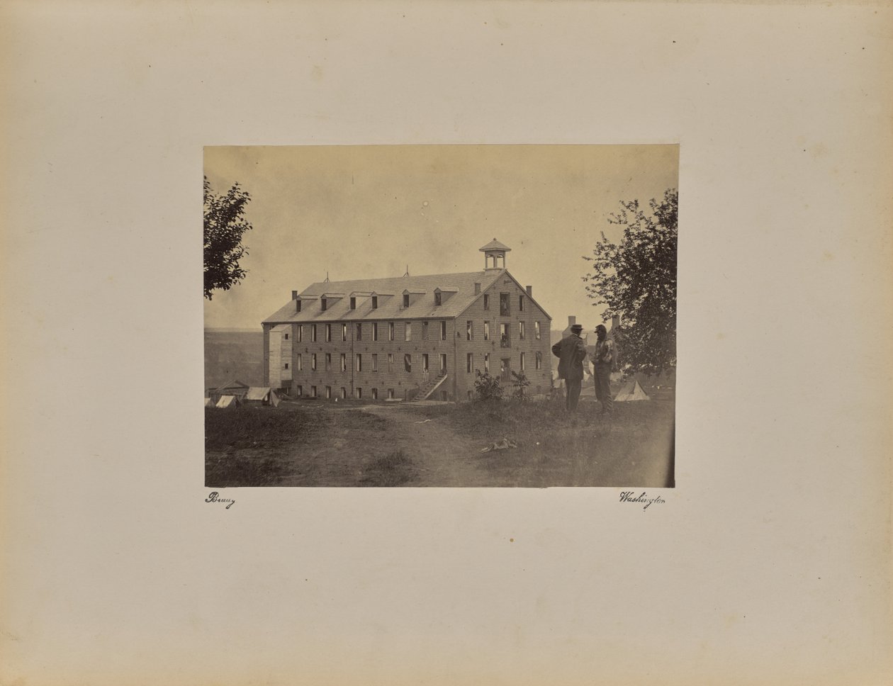 Věznice Libbey [sic] od Mathew B. Brady