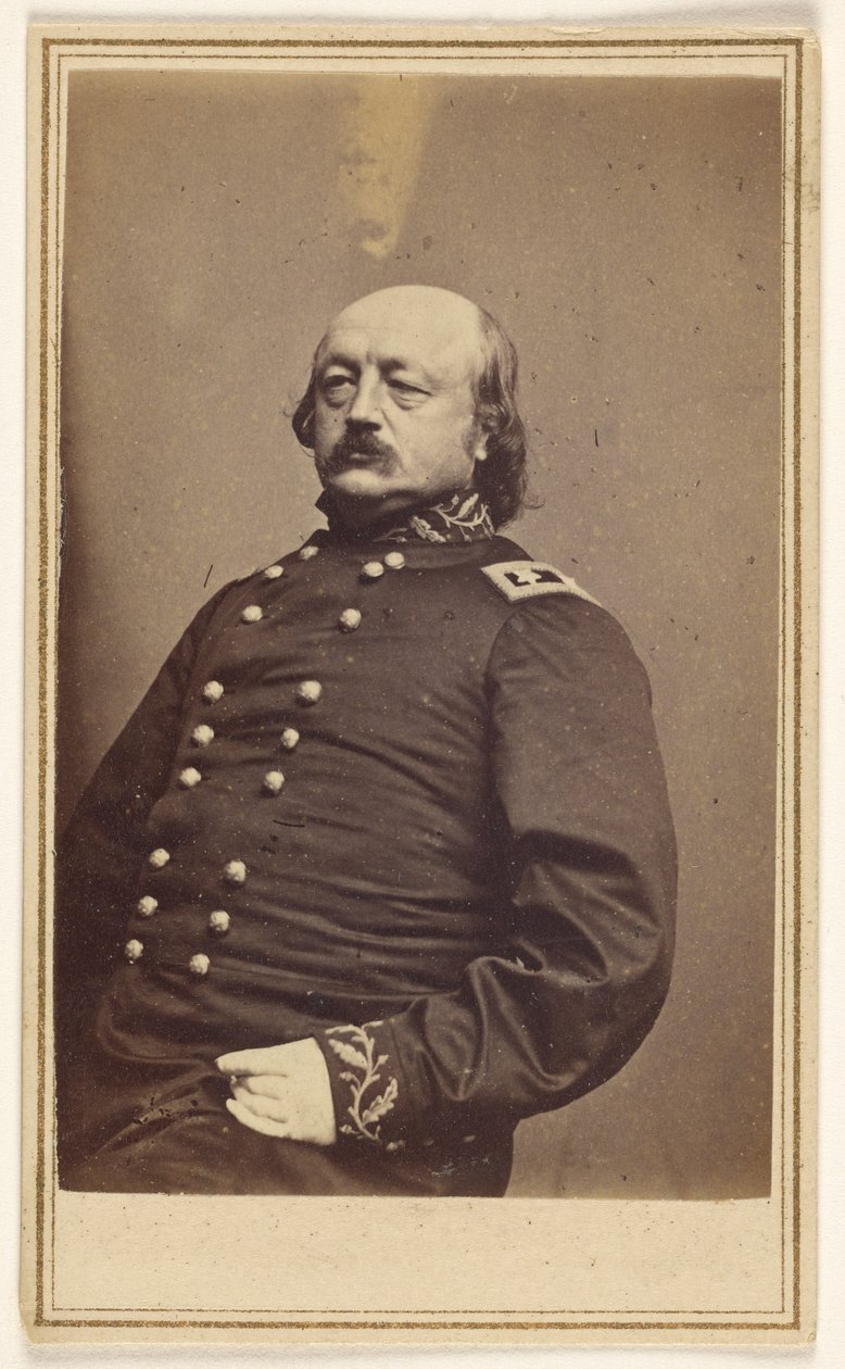 [Generálmajor] [Benjamin Franklin] Butler (1818–1893) od Mathew B. Brady