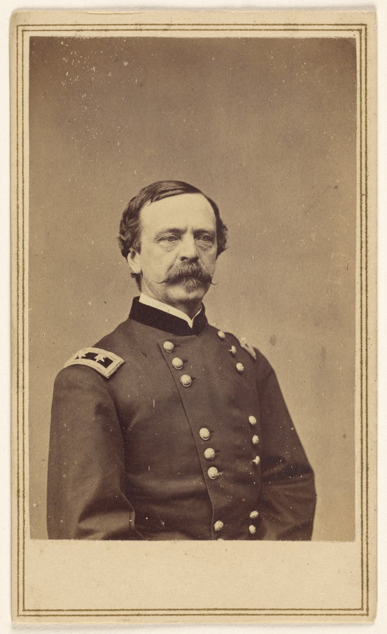 [Generálmajor Daniel Edgar] Sickles (1825–1914) od Mathew B. Brady