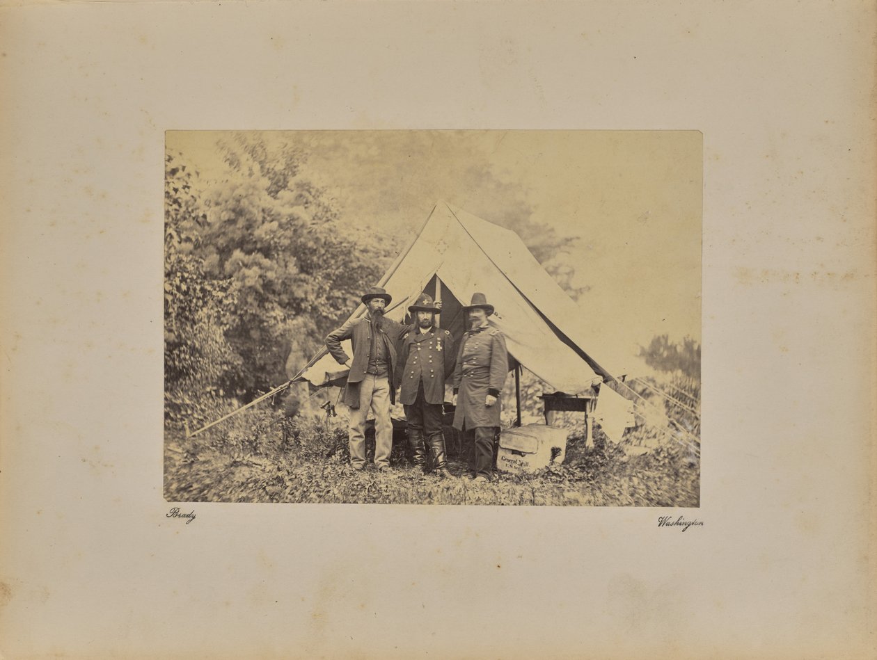 Martindale a Russell a Neil [sic] od Mathew B. Brady