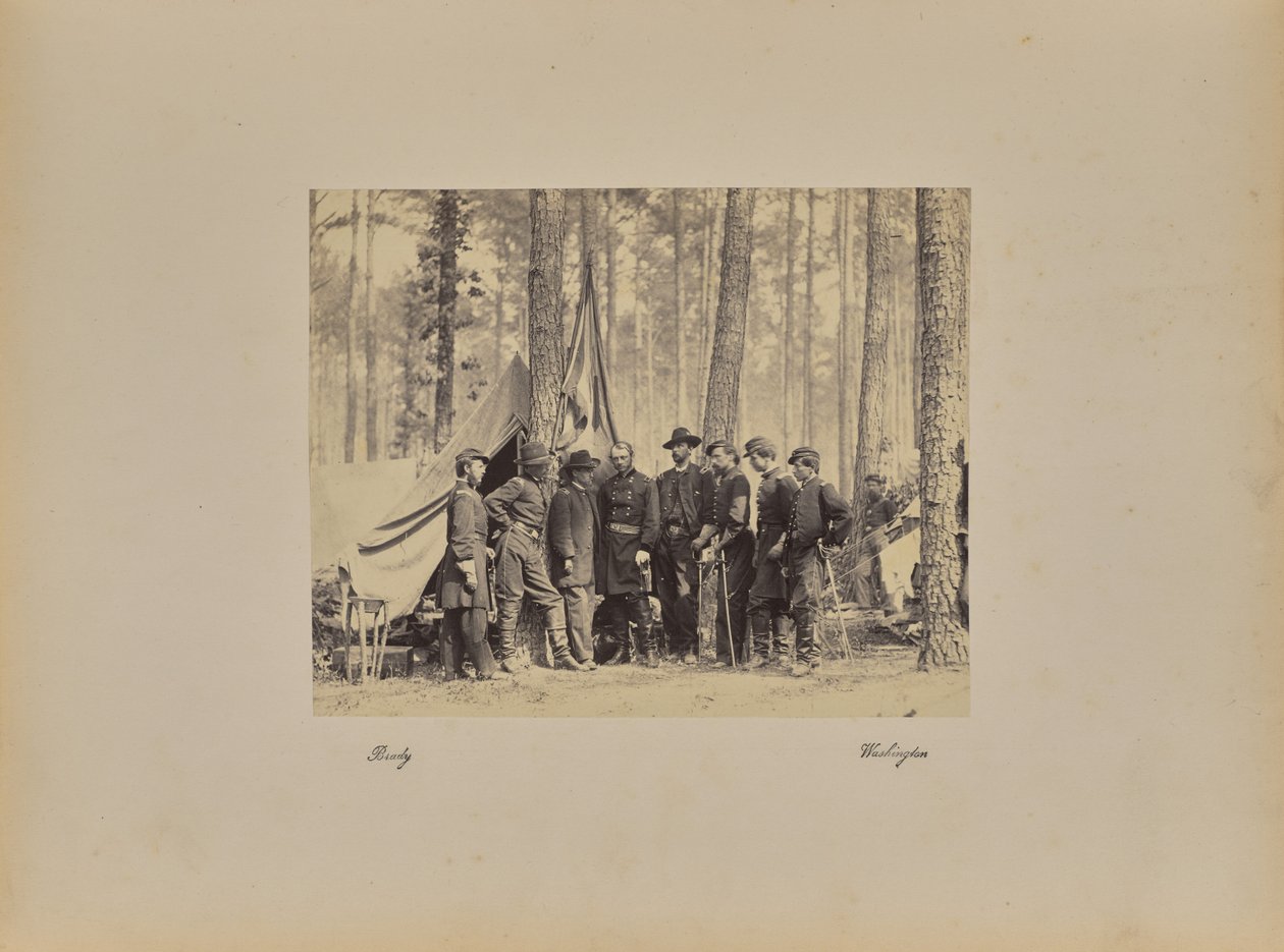 Potter a personál od Mathew B. Brady