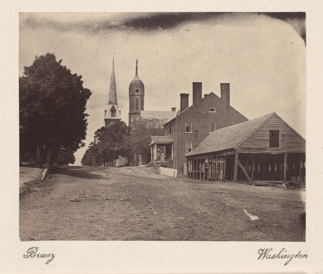 Nemocnice druhého sboru, Washington, D.C. od Mathew B. Brady