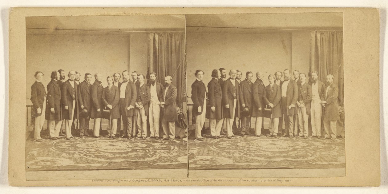 [Princ z Walesu a jeho doprovod] od Mathew B. Brady