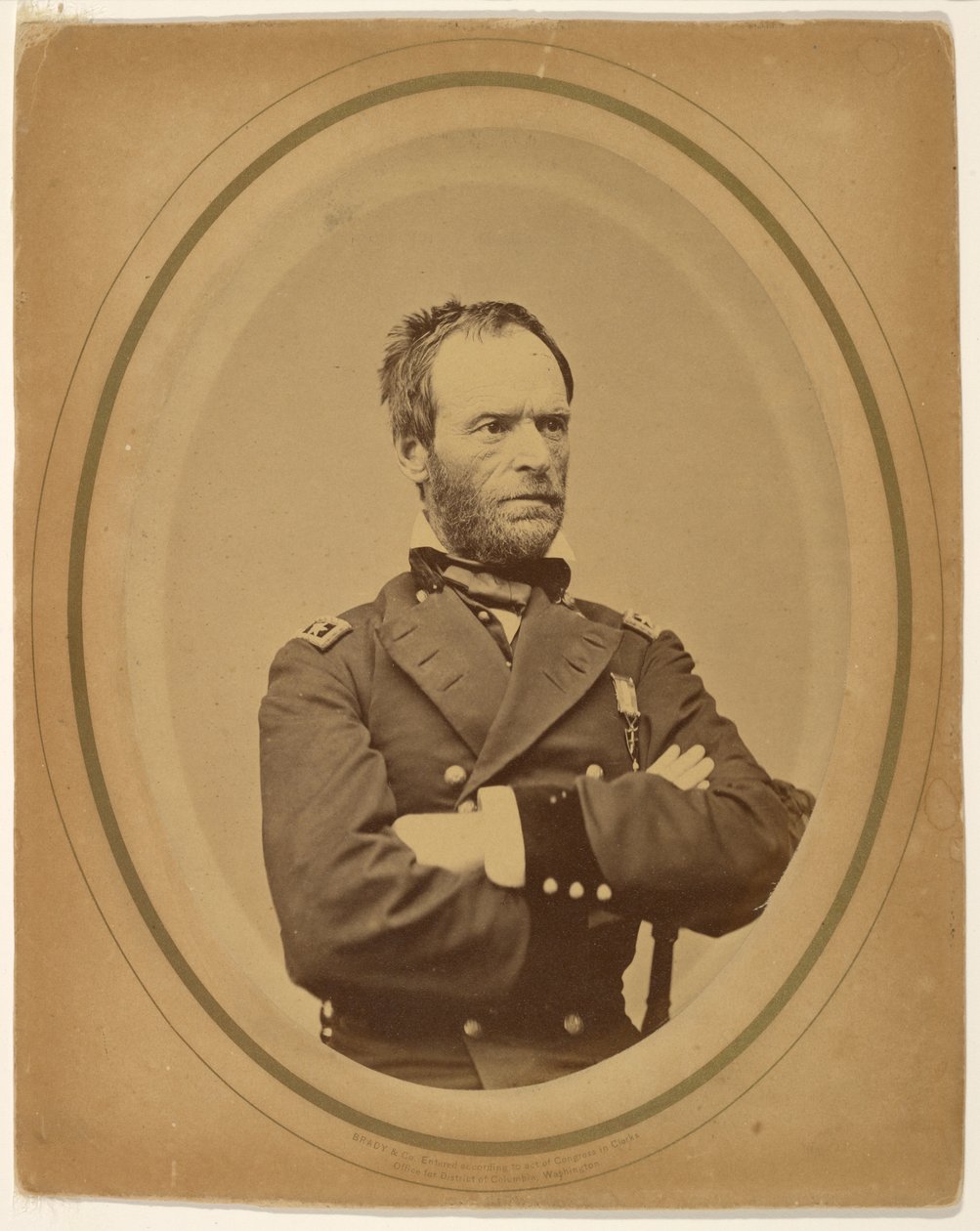 [William Tecumseh Sherman] od Mathew B. Brady