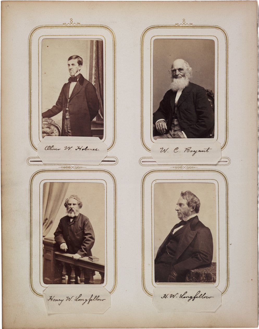 Album 200 cartes de visite, většina od Bradyho
1865 ca. od Mathew B. Brady