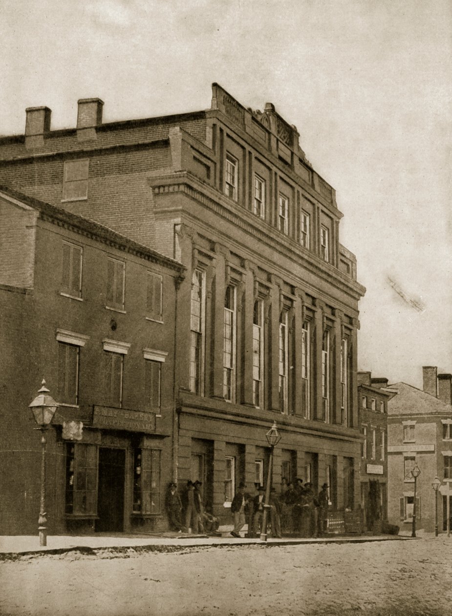 Vězení Forrest Hall, Washington, D.C., 1861-65 od Mathew B. Brady