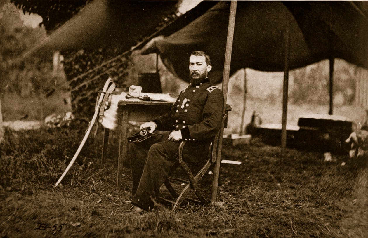 Generálmajor Philip Henry Sheridan, 1864 od Mathew B. Brady