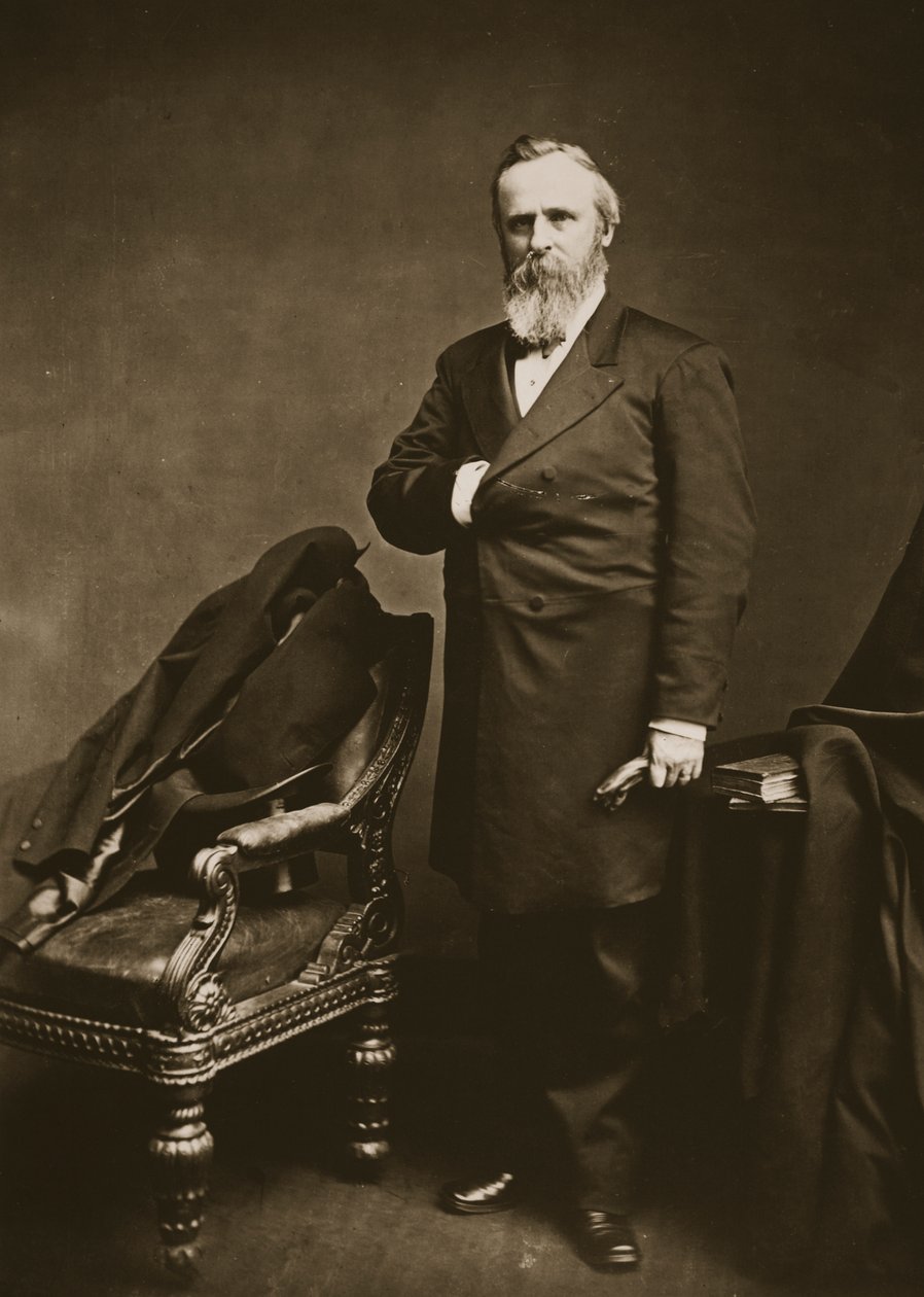 Rutherford B. Hayes (hlubotisk) od Mathew B. Brady