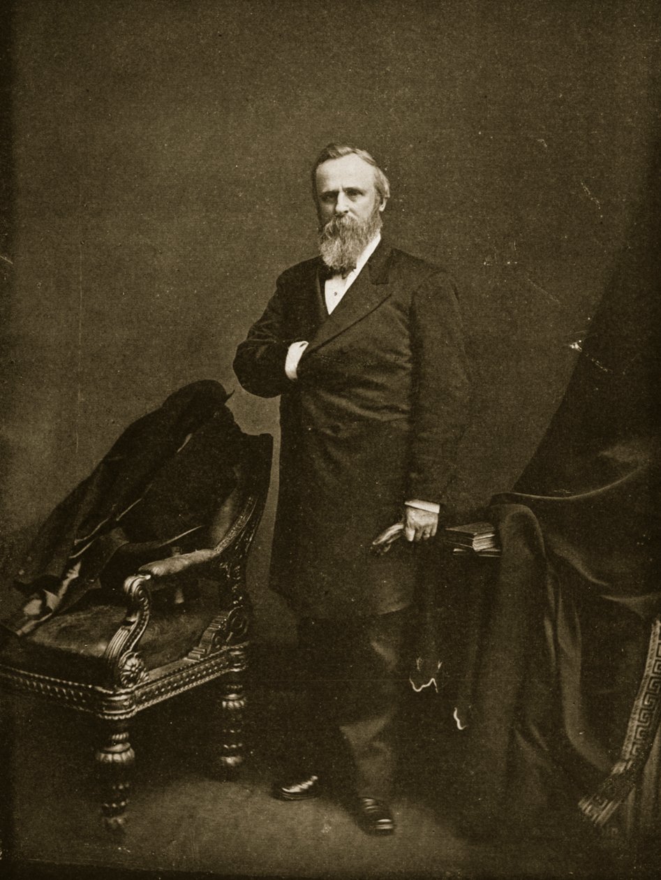Rutherford B. Hayes před svou inaugurací do úřadu prezidenta, 1877 od Mathew B. Brady