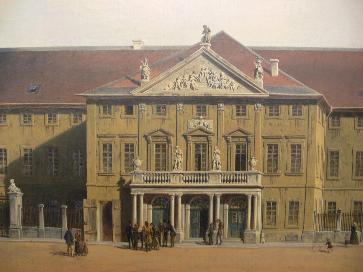 Německy: Nationaltheater Mannheim od Mathias Artaria