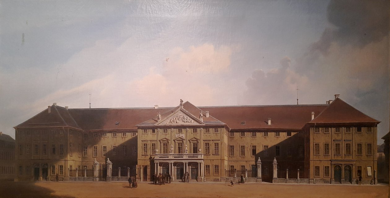 Německy: Nationaltheater Mannheim od Mathias Artaria