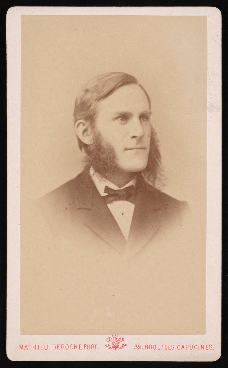 Portrét Samuela Hubbarda Scuddera 1837-1911, cca 1871. od Mathieu Deroche