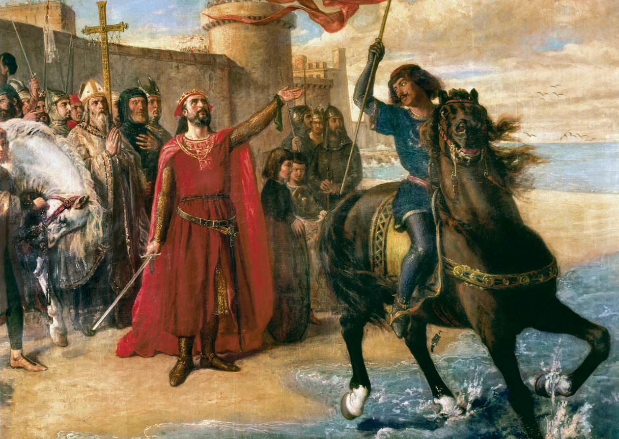Reconquest, Španělsko 13. století- Alfonso X el Sabio od Matias Moreno Gonzalez