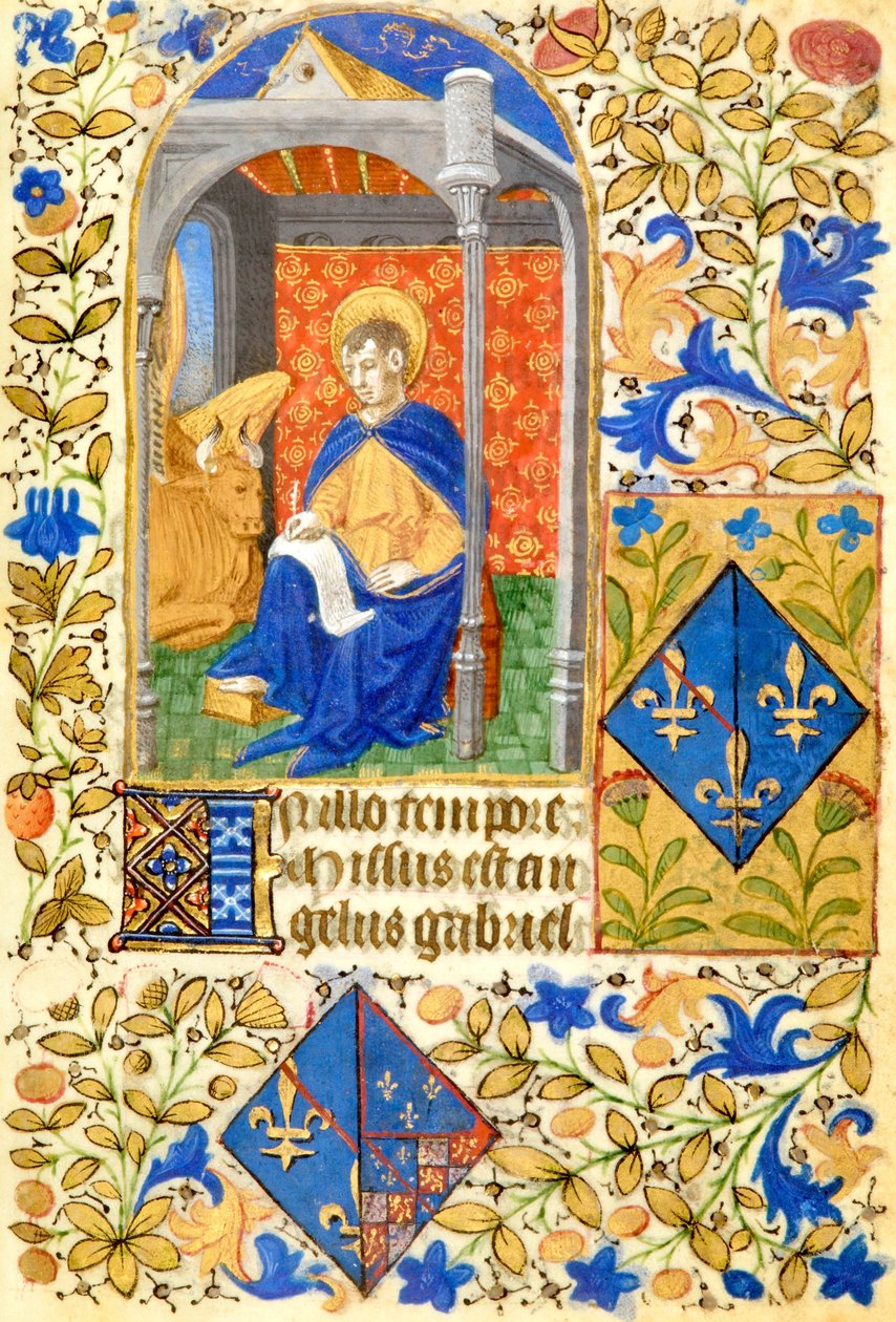 Hodiny Johany Francie od Maître de Jouvenel