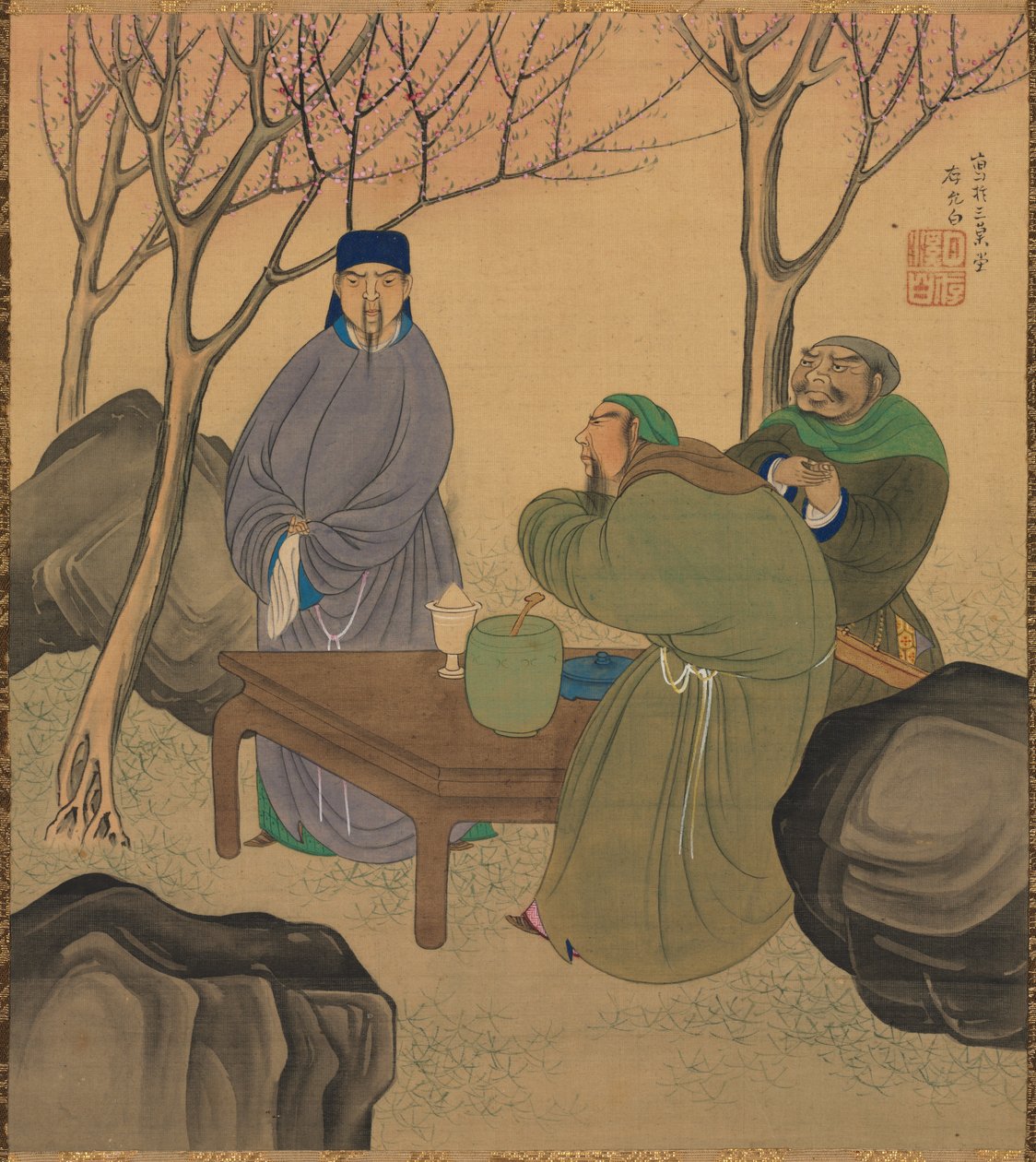 Romance tří království, 19. století. od Matsumura Goshun