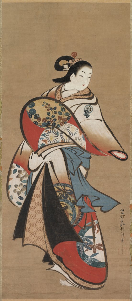 Kurtizána, 1716-1735. od Matsuno Chikanobu