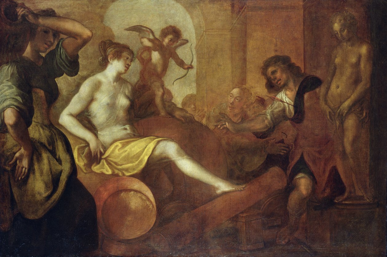 Venuše v dílně Pygmalions, 1639 od Mattaeus Gundelach
