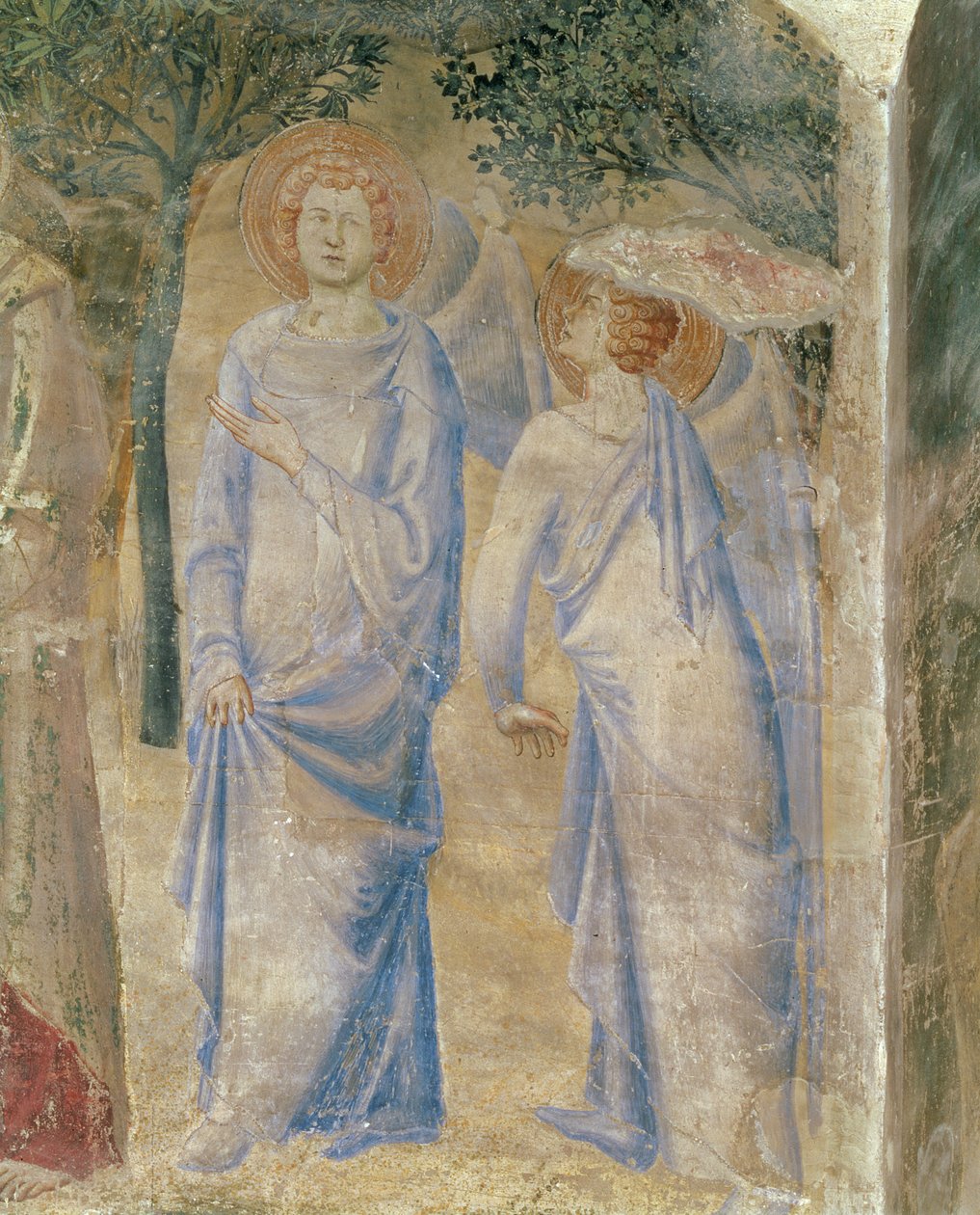 Andělé z kaple sv. Jana, 1347 od Matteo Giovanetti