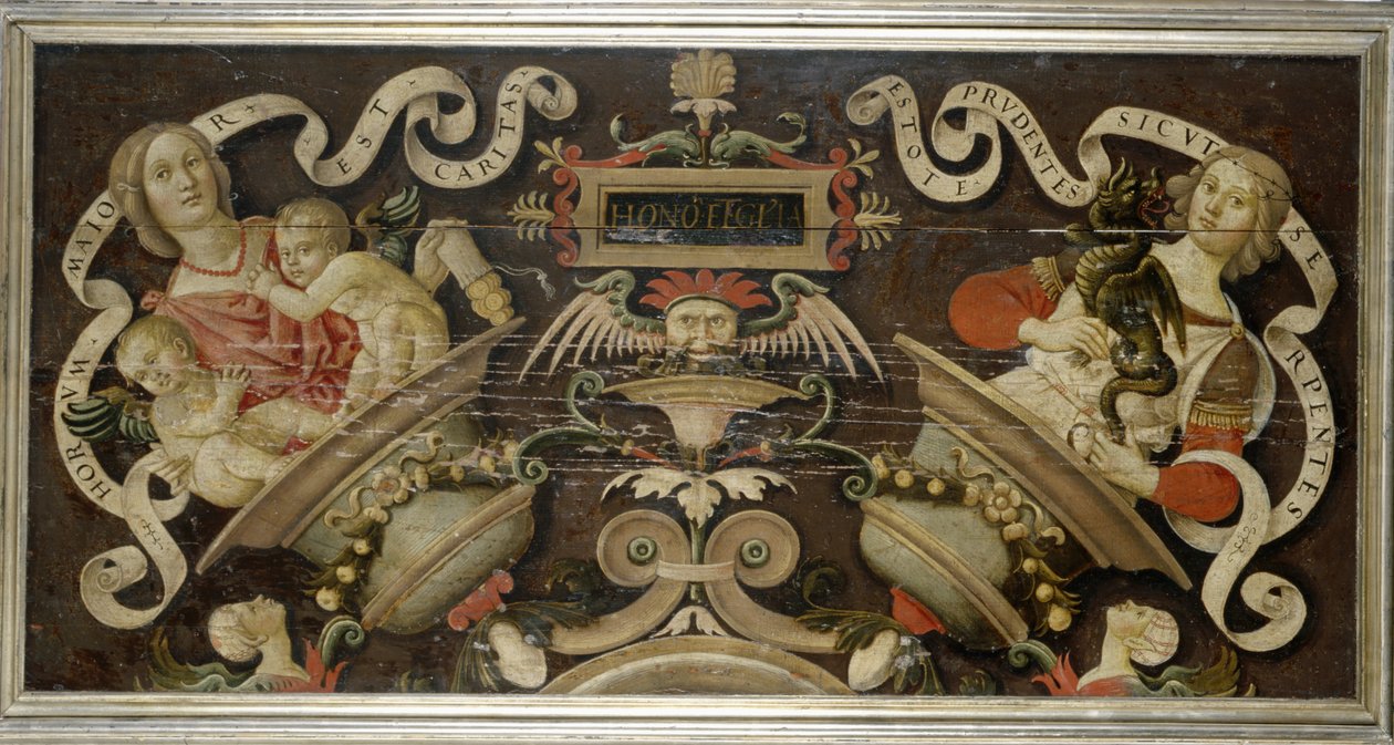 Alegorie ctnosti, kolem 1510-15 (tempera na borovém dřevě) od Matteo di Giuliano di Lorenzo Balducci
