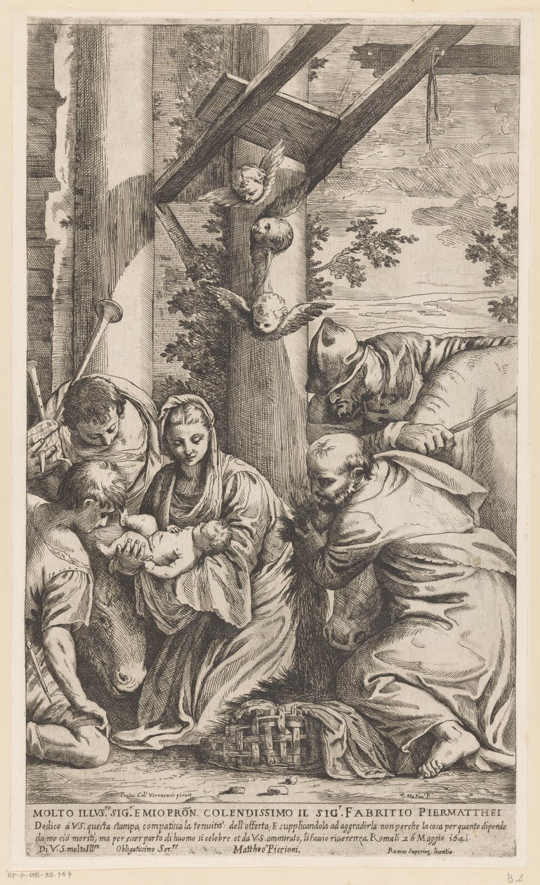 Klanění pastýřů od Matteo Piccioni