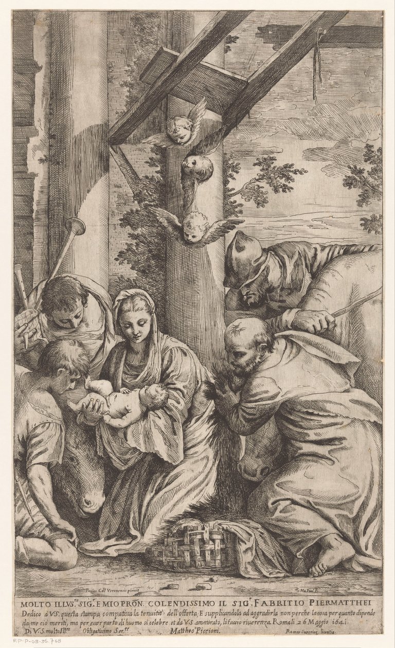 Klanění pastýřů od Matteo Piccioni