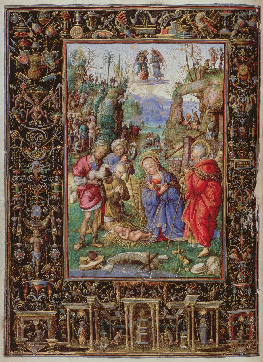 Yates Thompson 29 f.15b-16 Klanění pastýřů, z 