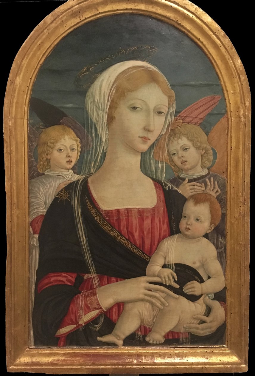 Matteo di Giovanni, Madona s dítětem a dvěma anděly od Matteo di Giovanni