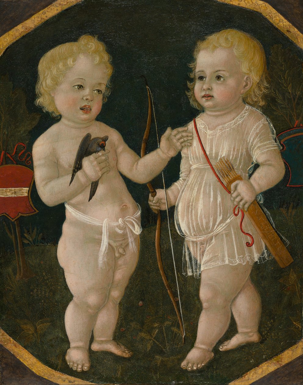 Dva Putti od Matteo di Giovanni