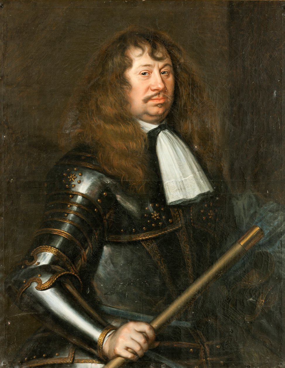 Portrét Carla Gustava Wrangela 1613-1676, hraběte ze Salmis, 1662. od Matthaeus Merian the Younger