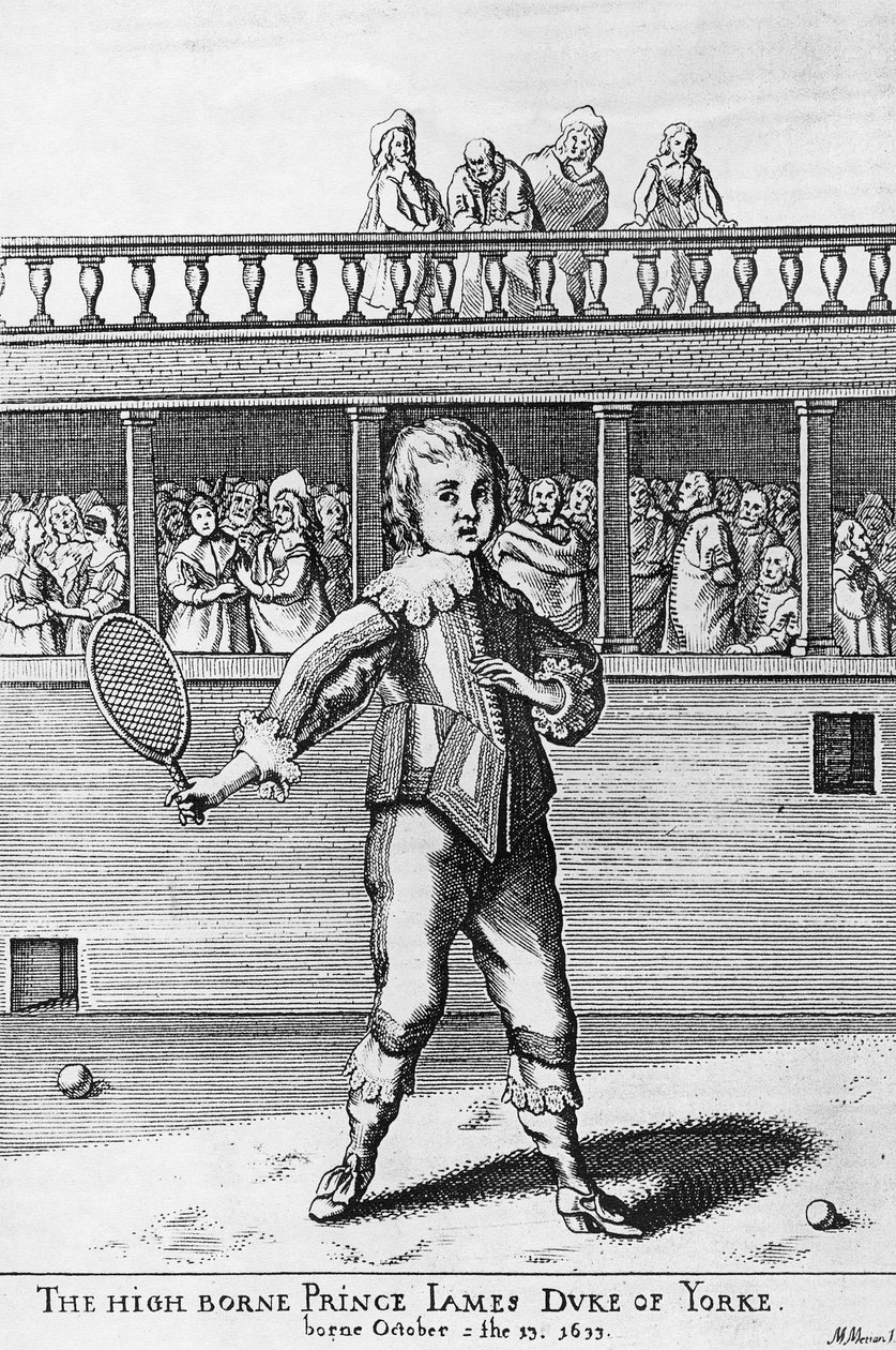 Princ James – vévoda z Yorku od Matthaus the Elder Merian