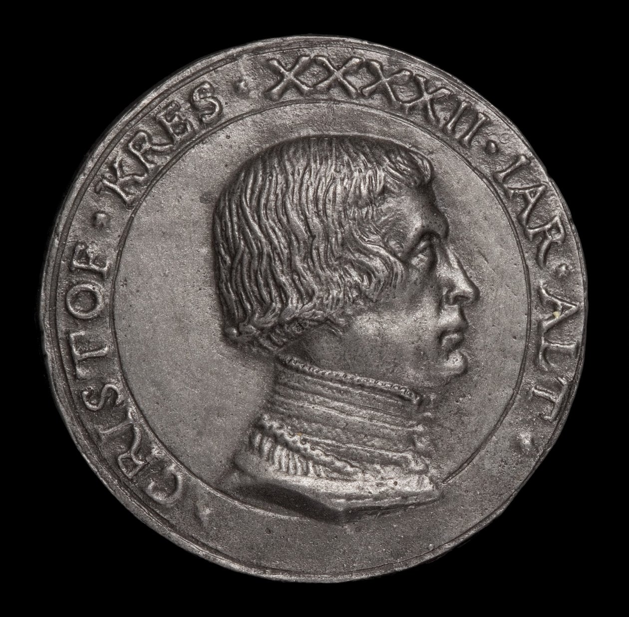 Christoph Kress von Kressenstein, 1484-1535, patricij a diplomat [avers], 1526. od Matthes Gebel
