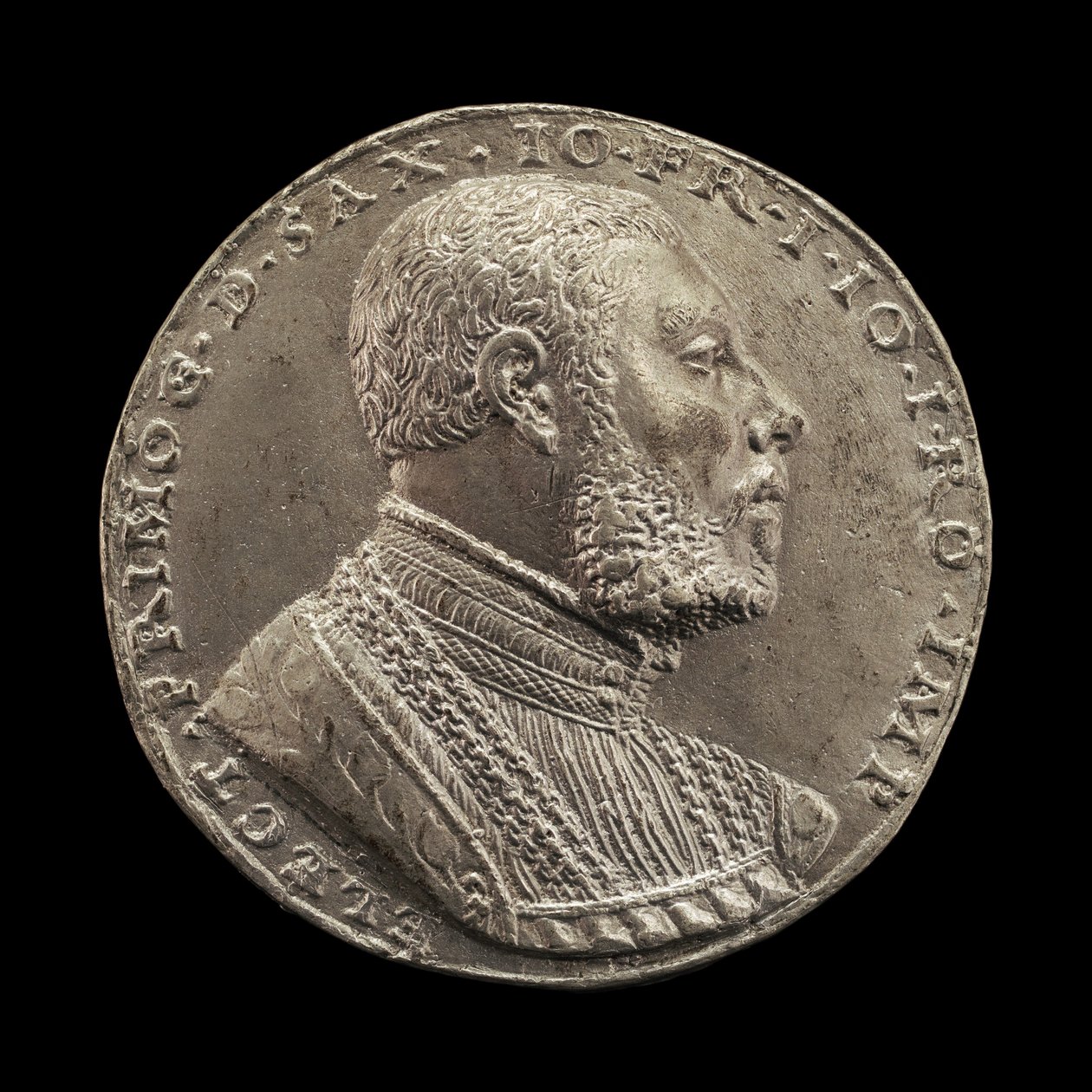 Johann Frederich, 1503-1554, saský kurfiřt 1532 [avers], c. 1532. od Matthes Gebel