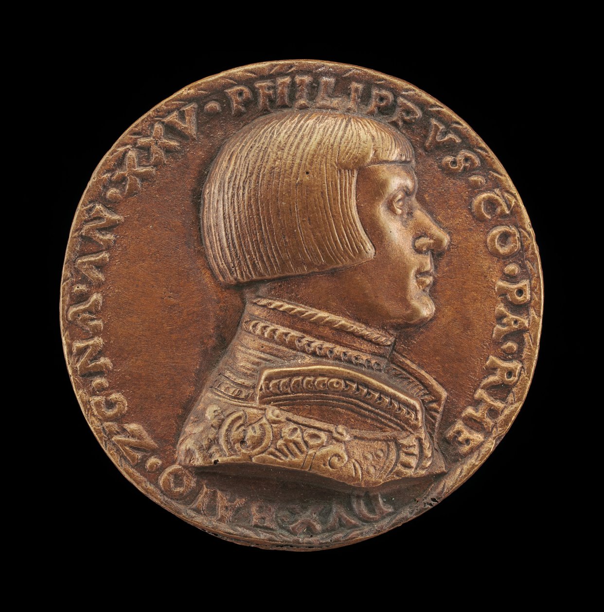 Filip Falcký-Neuburg, hrabě Palatine, 1503-1548 [avers], 1528. od Matthes Gebel