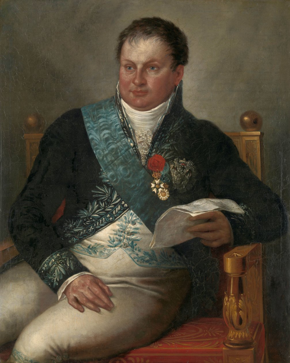 Portrét Izáka Jana Alexandra Gogela Izák Jan Alexander Gogel (1765-1821). ministr financí od Mattheus Ignatius van Bree