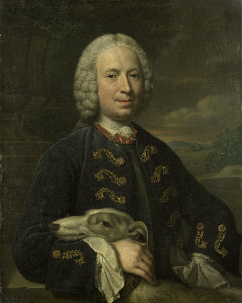 Portrét Coenraada van Heemskercka, hraběte Svaté říše římské, lorda z Achttienhovenu a Den Bosch od Mattheus Verheyden