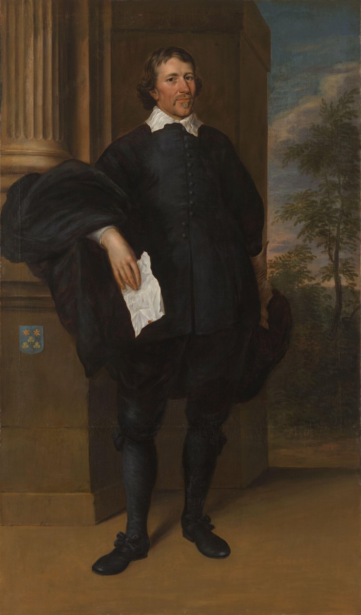 Willem Kettingh († 1670). Hlavní pokladník a vykonavatel Prince of Orange od Mattheus Verheyden