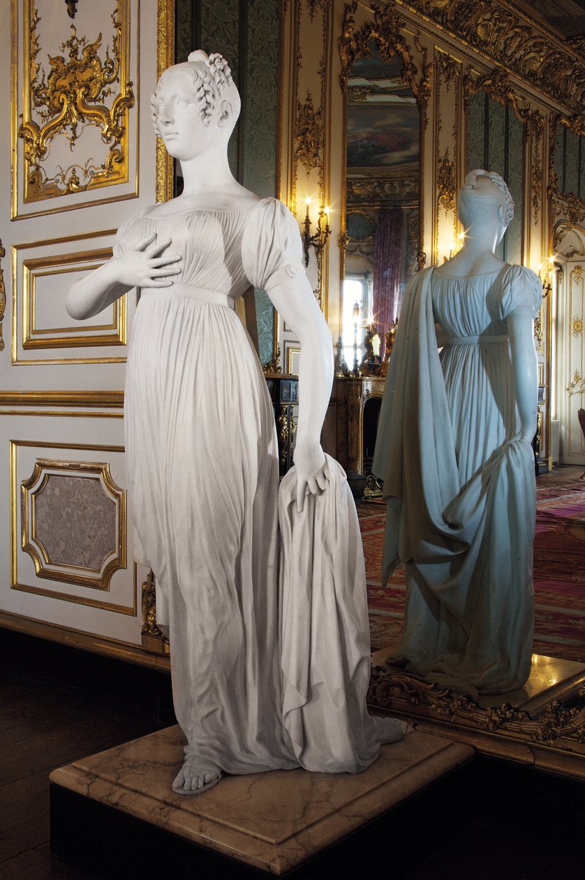 Elizabeth Manners, vévodkyně z Rutlandu, 1826 (mramor) od Matthew Cotes Wyatt