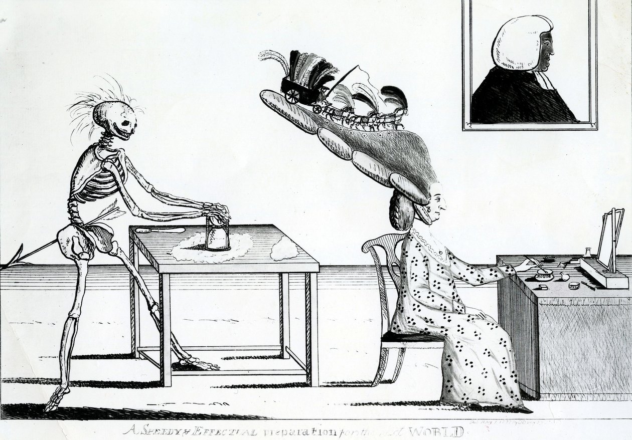 Rychlá a účinná příprava na příští svět, 1777 od Matthew or Matthias Darly