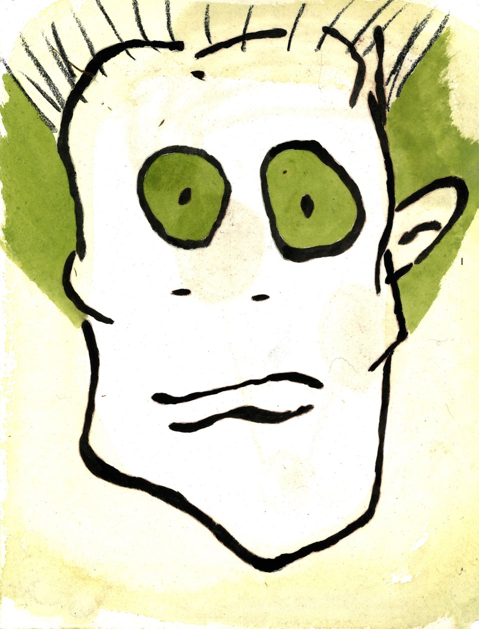 Terry, 2021 (akvarel) od Matthew Hilton