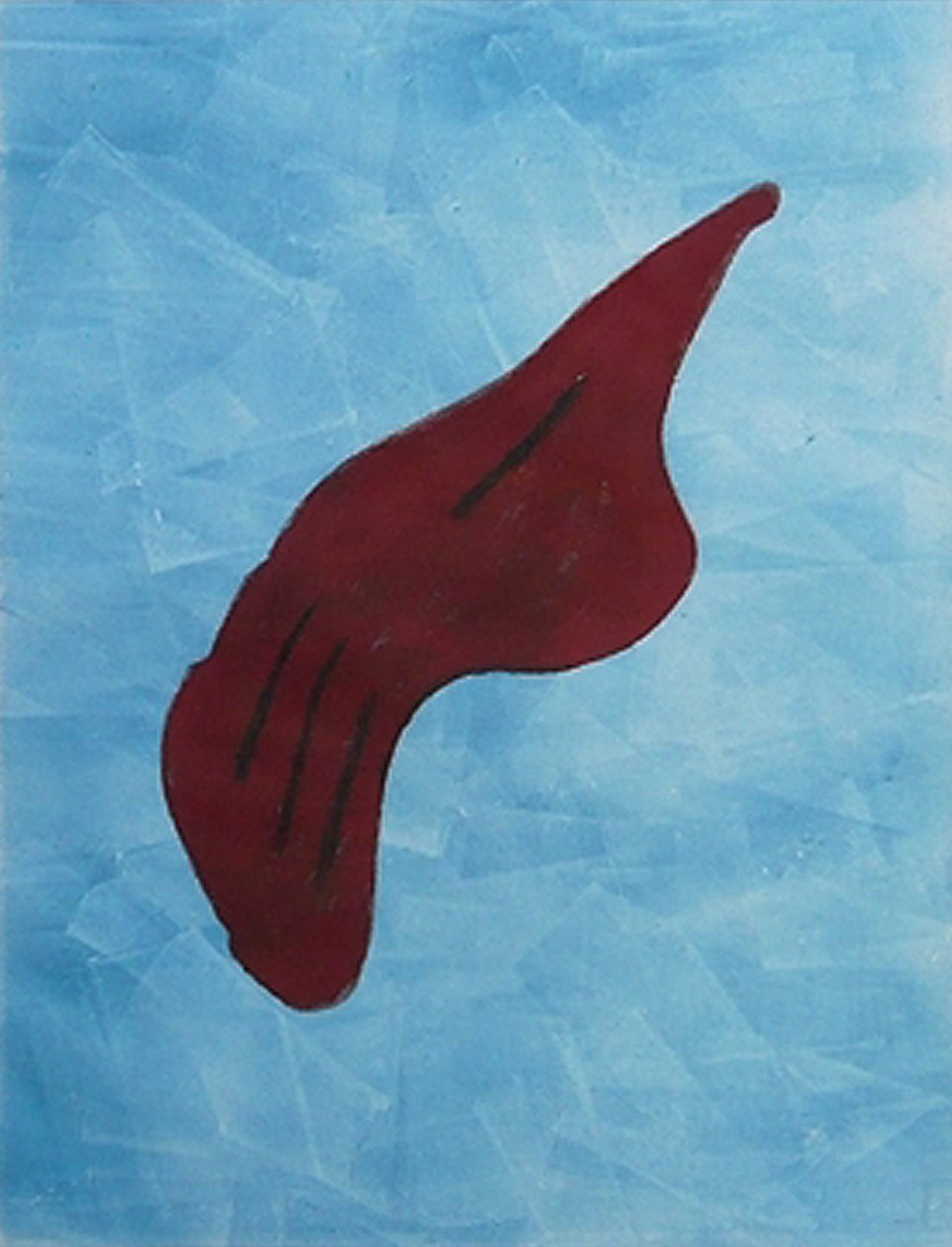 list, 2009 (monotyp) od Matthew Hilton