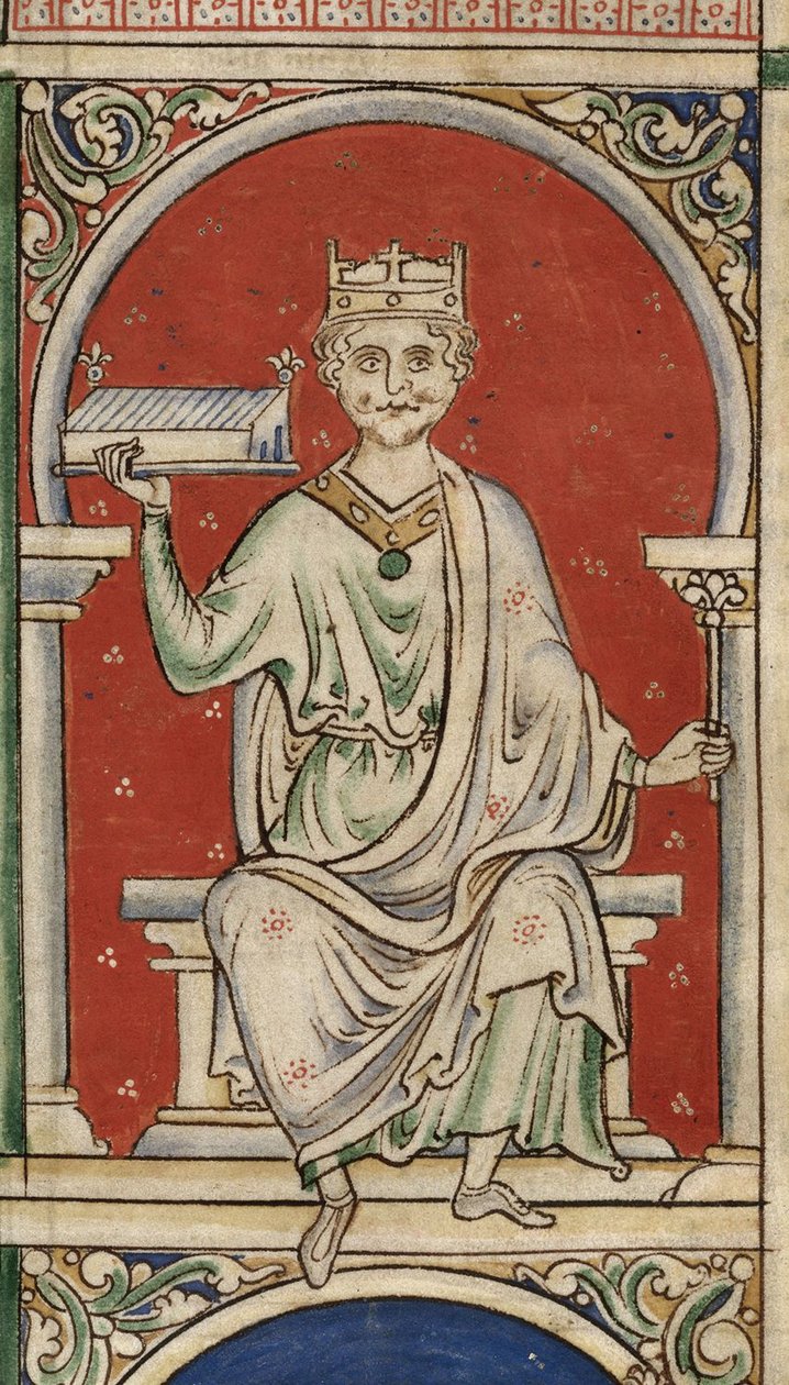 Král William Rufus z dějin Anglie od Matthew Paris