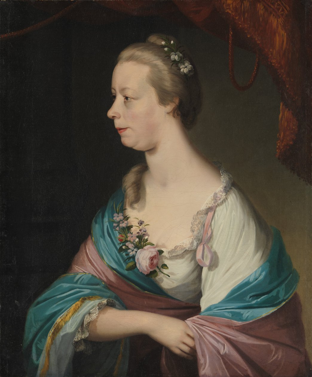 Christiana Stille Keen, ca. 1769 od Matthew Pratt