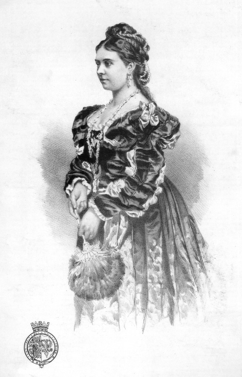 Korunní princezna Německa, 1877 od Matthews and Son
