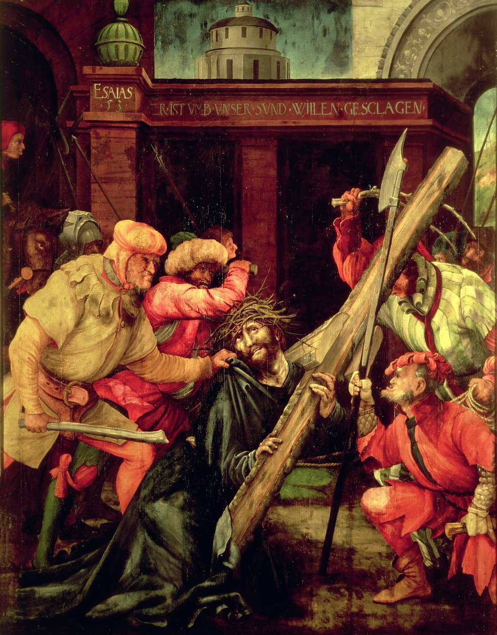 Kristus nesoucí kříž od Matthias Grünewald