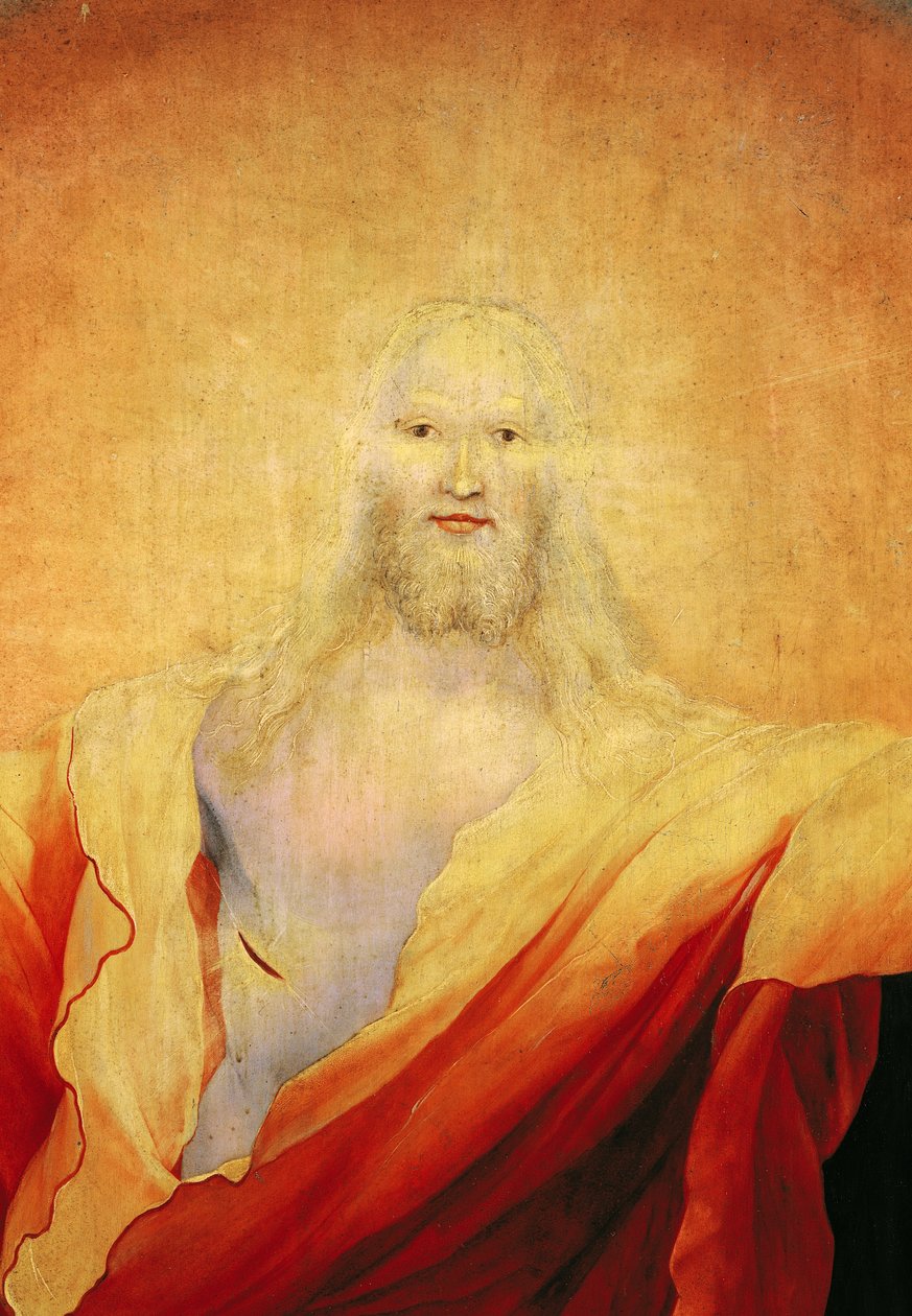 Vzkříšení Krista, z pravého křídla Isenheimského oltáře, kolem 1512-16 olej na panelu detail z roku 17677 od Matthias Grünewald