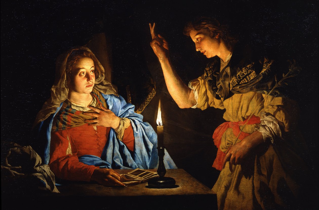 Zvěstování od Matthias Stomer