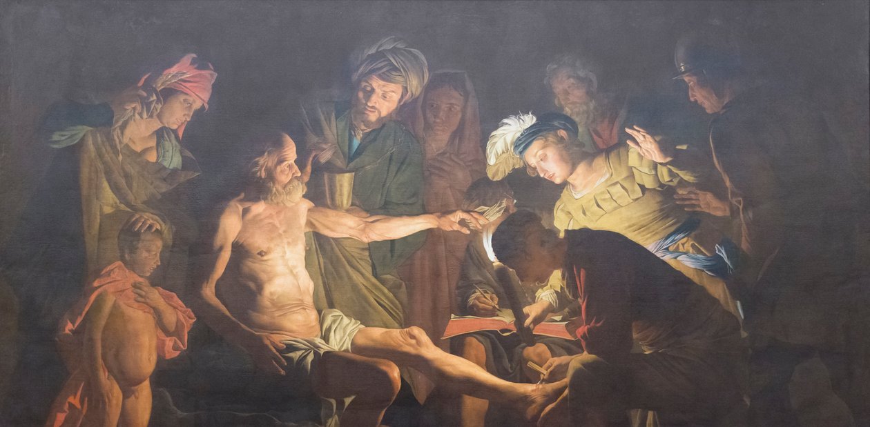 Smrt Senecy od Matthias (c.1600 p.1650) Stomer