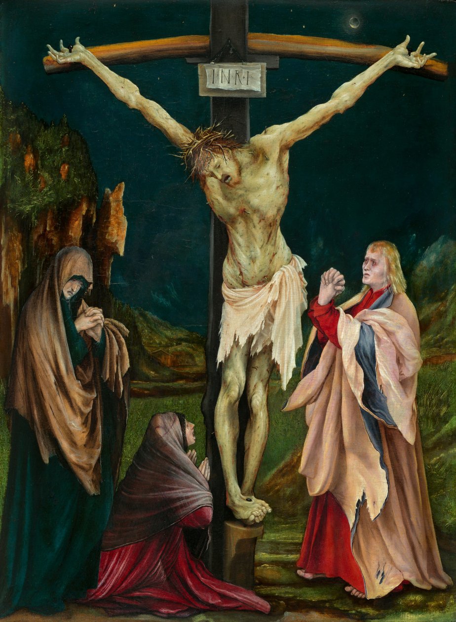 Malé ukřižování, c. 15111520. od Matthias Gruenewald