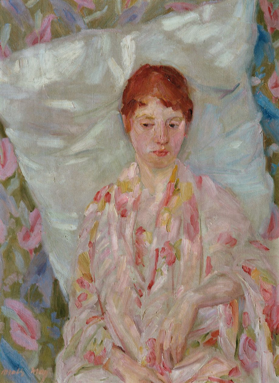 Genesende Frau (Paula May?) od Matthias May